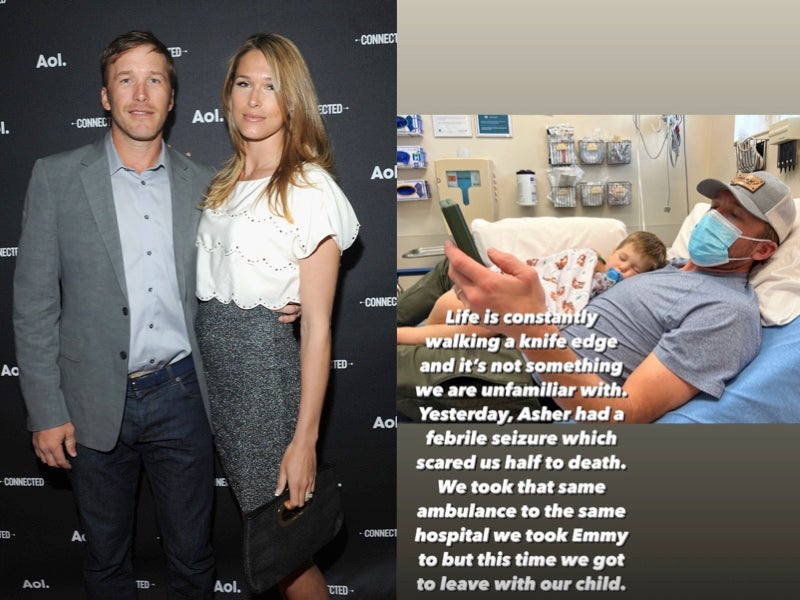 Bode Miller reveals three year old son was hospitalised after